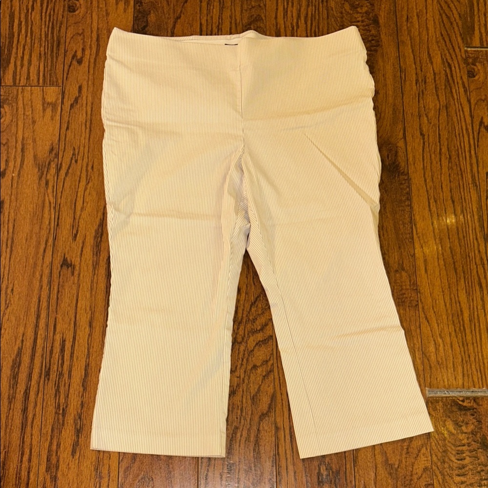 Counterparts Cream Ankle Pants